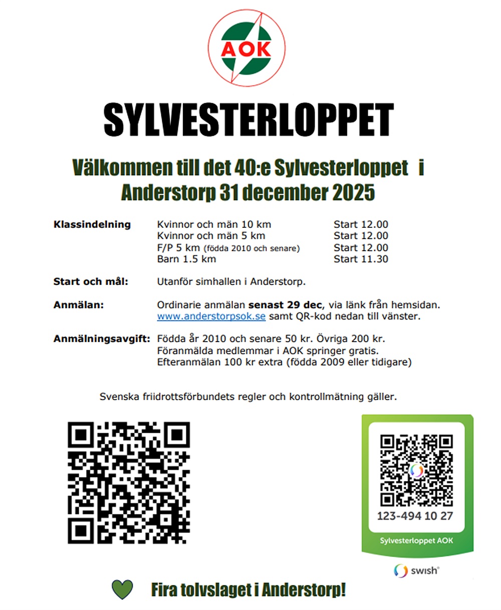Sylvesterloppet i Anderstorp