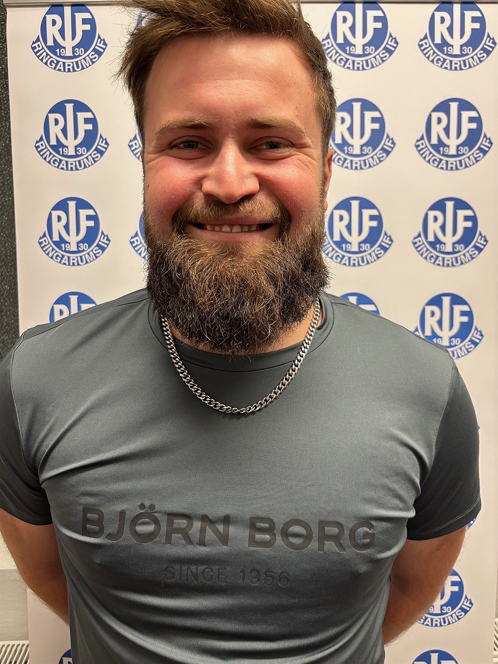 Glädjespridaren Rasmus fortsätter i RIF / Ringarums IF - Herrlaget
