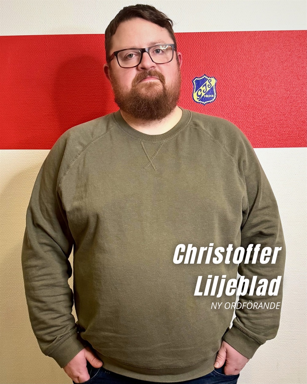 Christoffer Liljeblad ny ordförande / Gislaveds IS