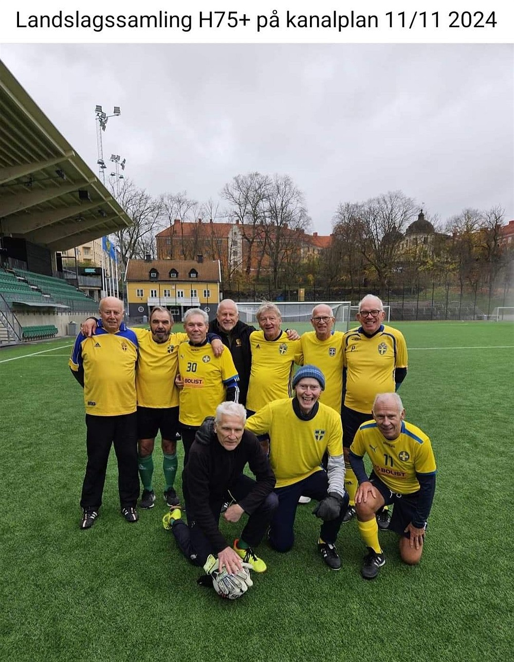 Lars-Inge uttagen i landslaget / Haga FF - Gåfotboll