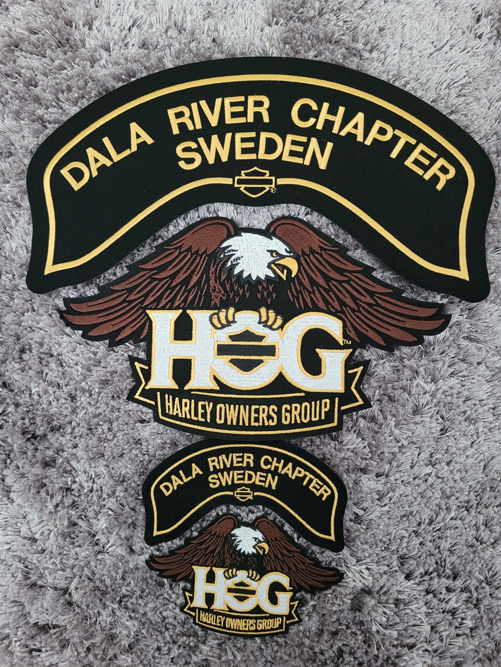 Hog patchar / HOG - Dala River Chapter
