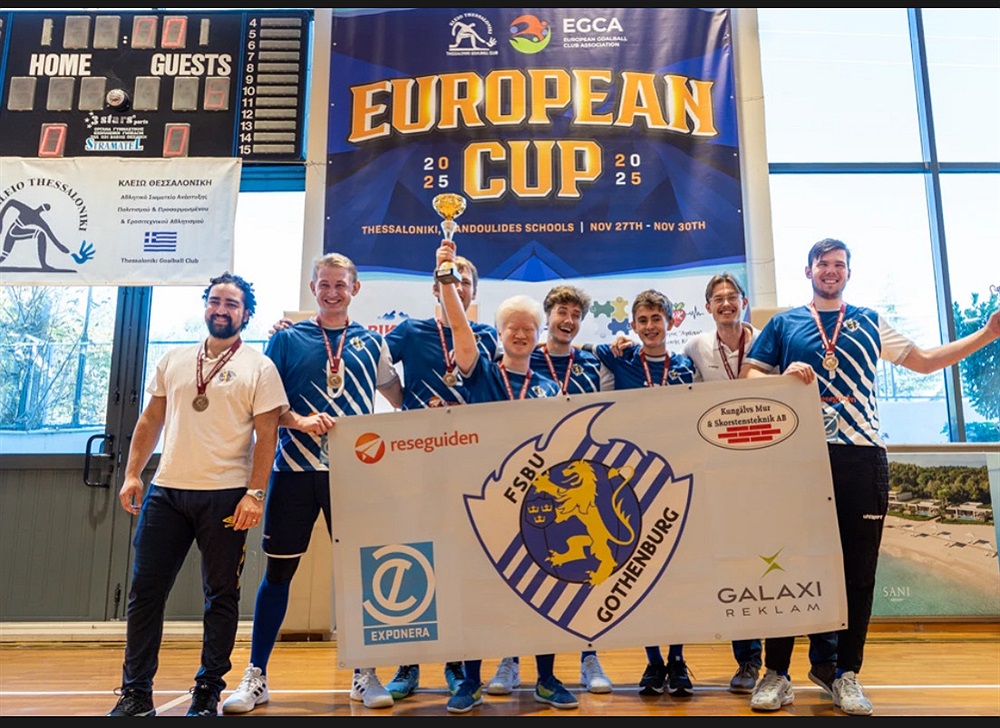 FSBU segrar i EGCA European Cup 2025! / FSBU - Goalball