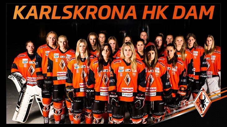 Karlskrona HK: 611 på plats när damerna säkrade SDHL-kval!